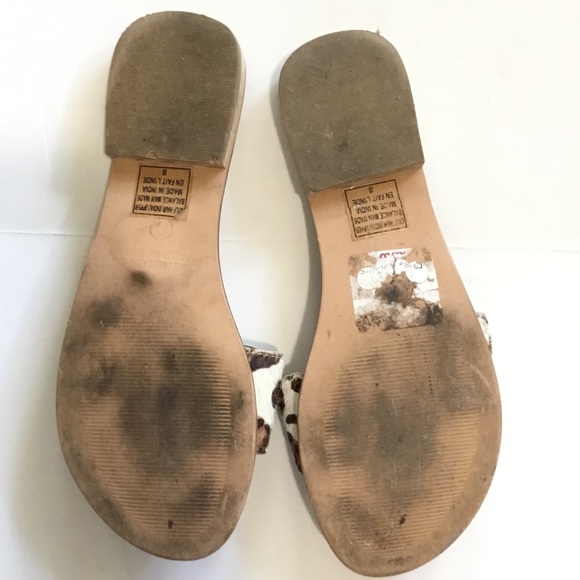 SEYCHELLES Weekender Slides Women Size 8 Leopard - Picture 4 of 6